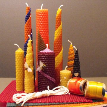 DIY Beeswax Candle Making Starter Kit