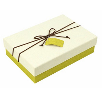 New Yellow Gift Box for Clothes Packaging