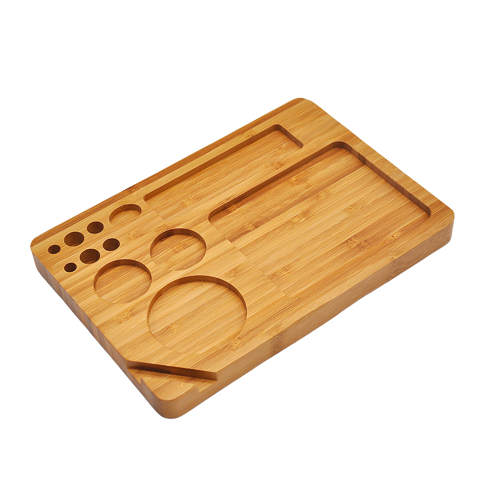 Wholesale Eco friendly Wooden Cigarettes Tobacco Rolling Tray