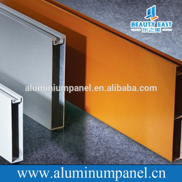 U shape square aluminum lath ceiling