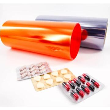 Tablets Blister Transparent Colored Medical PVC Film