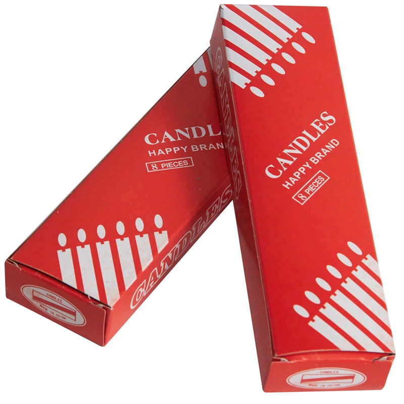 40g Ethiopia Household Light White Candle Box Packed