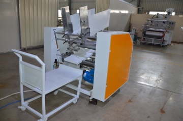 Full Auto Rewinder Cling Film Rewinding Machine