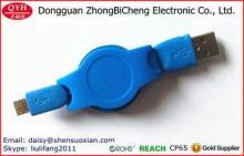 Micro-USB USB Type and MP3 MP4 Player Use small retractable
