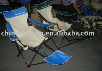 Beach Chair With Foot Pad