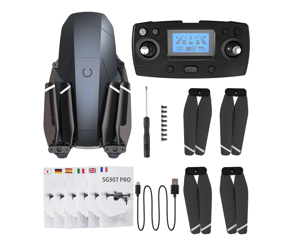 Professional GPS Drone with Camera Wide Angle 5G Wif GPS Quadcopter SG907 Pro Drone