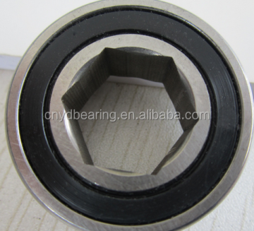 GW209PPB8 Inner Square Hole Bore Agricultural Bearing