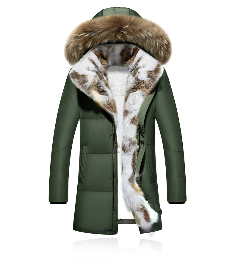 New Couple Down Jacket MID-Length Thick Winter Jacket