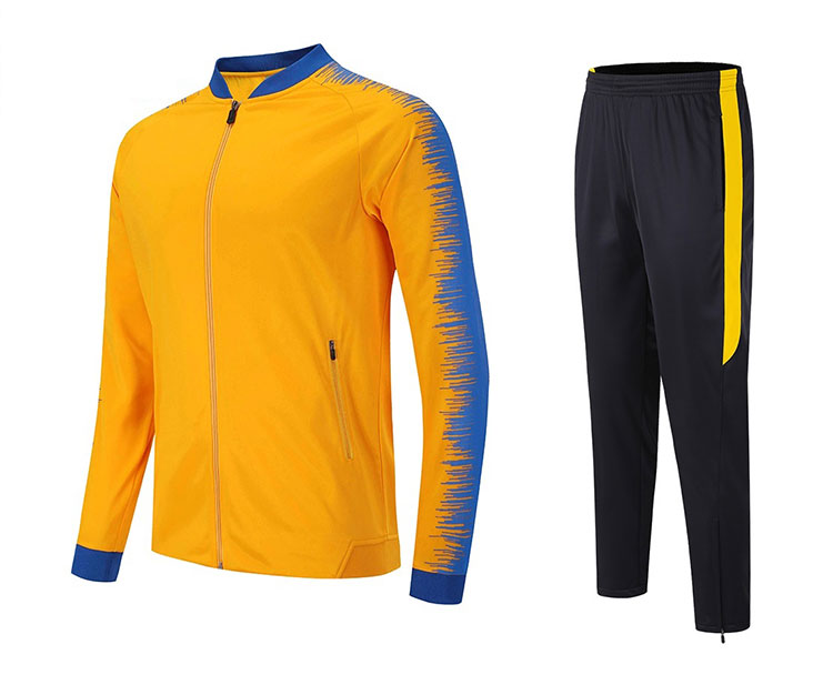 Dames fluwelen sportkleding met rits op de broek