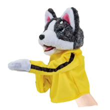 Cute Dog Hand Puppet Boxing Set for Interactive Kids' Games