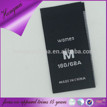 Cheap wholesale woman woman garment label