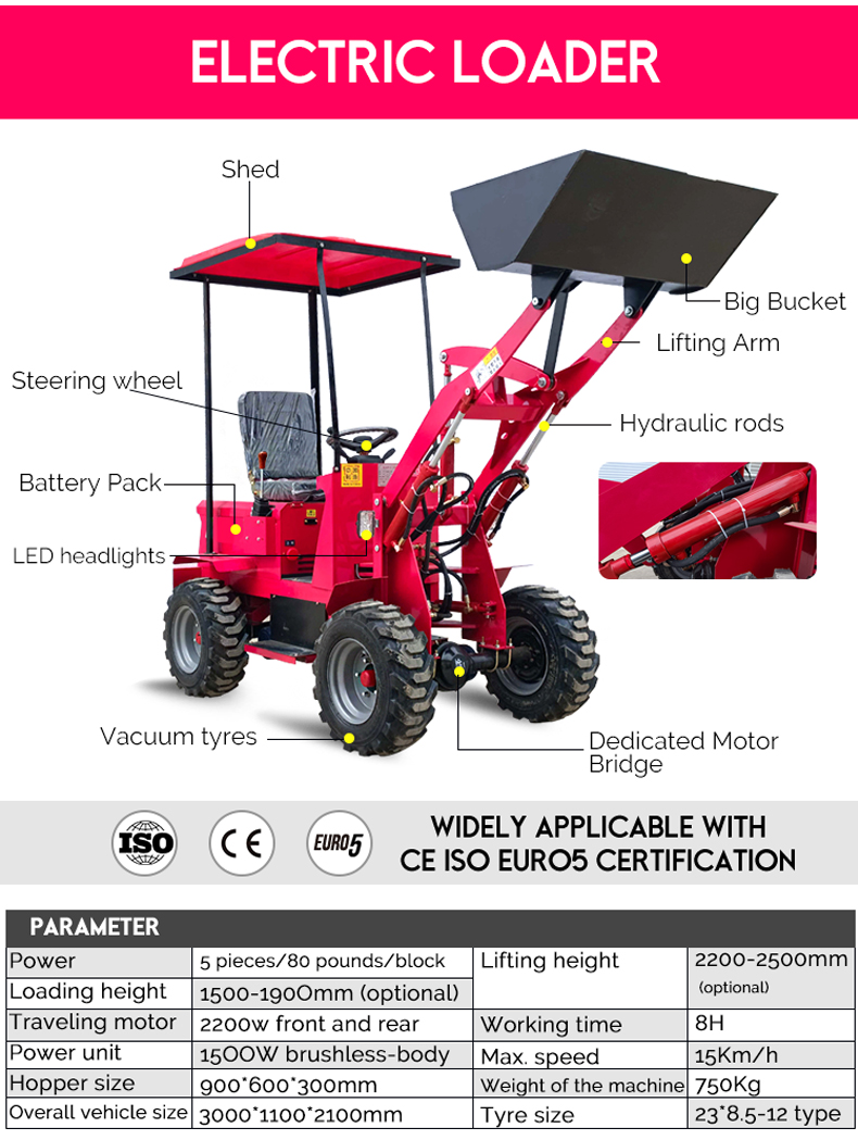 Made In China Nuoman Electric Small Loader 2