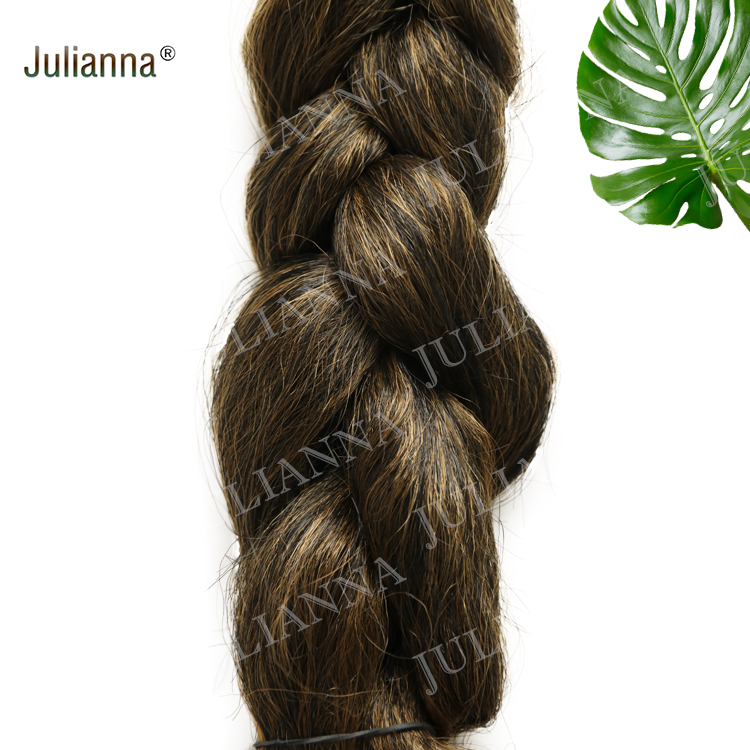 Julianna Japanese Synthetic Naturally Layered Curly Curled Prestretch Pre Stretched Goddess Curl Braiding Hair