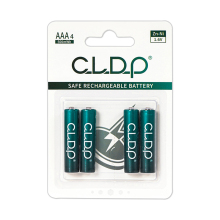 CLDP 1.6V 500mWh Ni-Zn AAA rechargeable battery