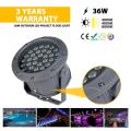 Foco reflector exterior RGB Ip65 Aluminio 36W