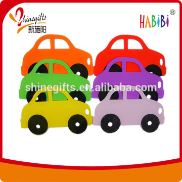 Funny car shapes eva sticker for ceramic tile
