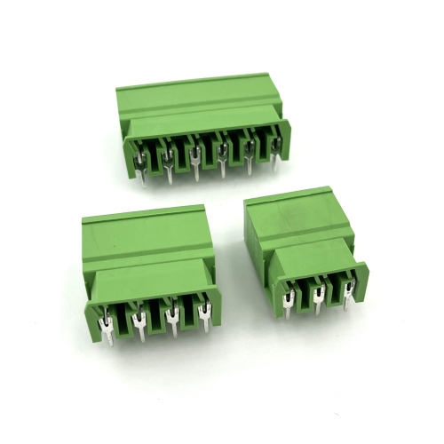 High current plug-in PCB terminal 4PIN 90 degree angle connector socket