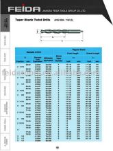 page44--taper drills with ANSI B94.11M