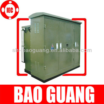 ZBW three phase electric power distribution transformer substation mobile substation compact substation