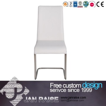 Armless white dining chair,model dining chair,white leather dining chairs