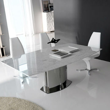 Heavy -duty Oval Dining Tables and Chairs CT-073