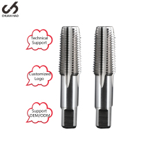 Custom CH Factory BSP HSSE NPT 1/4 Pipe Threading Taps for Water Pipes