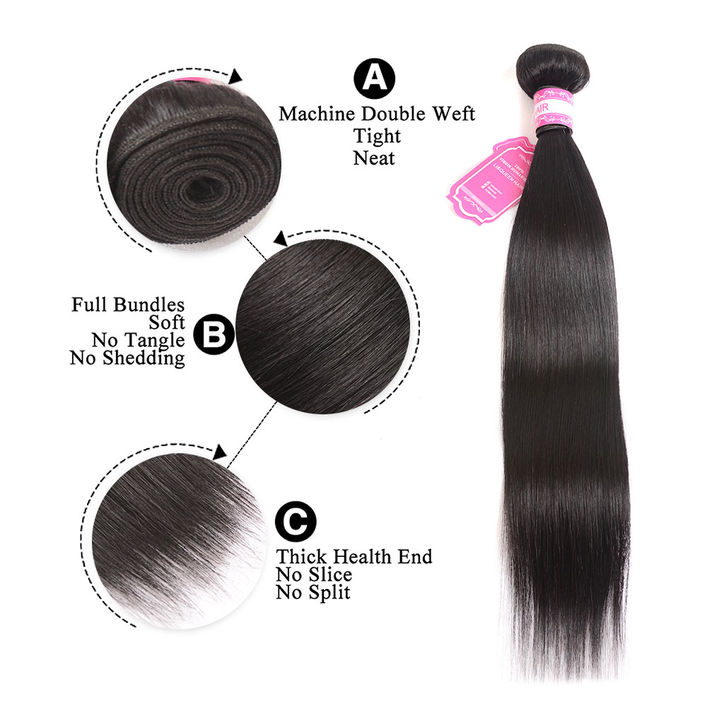 Wholesale Virgin Brazilian Hair Weave Vendors, 100% Brazilian Human Hair Grade 9A Virgin Hair Extension Bundles With Closure