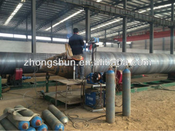 spirally DSW piling steel pipe