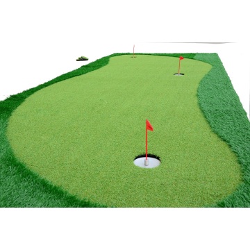 Simulador de golf con alfombrilla de golf Putting Green grande