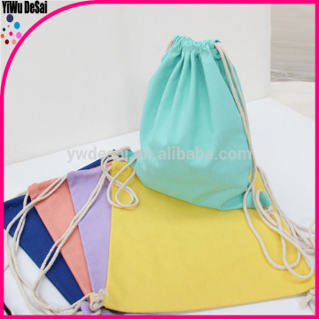 fashion 210d polyester drawstring backpack