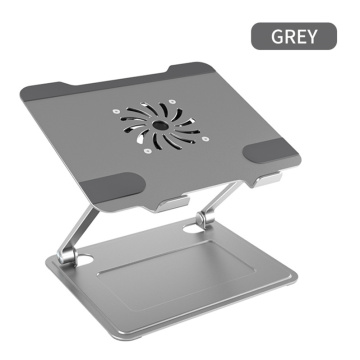 Laptop Stand Ergonomic Aluminum Cooling Computer na may Fan