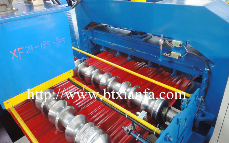 Roof Panel Glazed Tile Roll Forming Machine