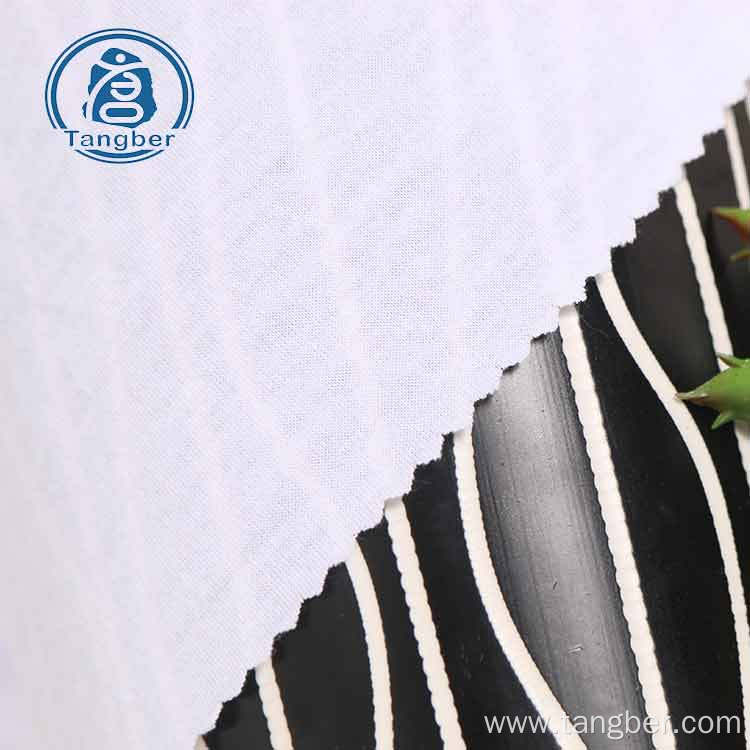 Plain Dyed Knitted Jersey Polyester Spandex Fabric