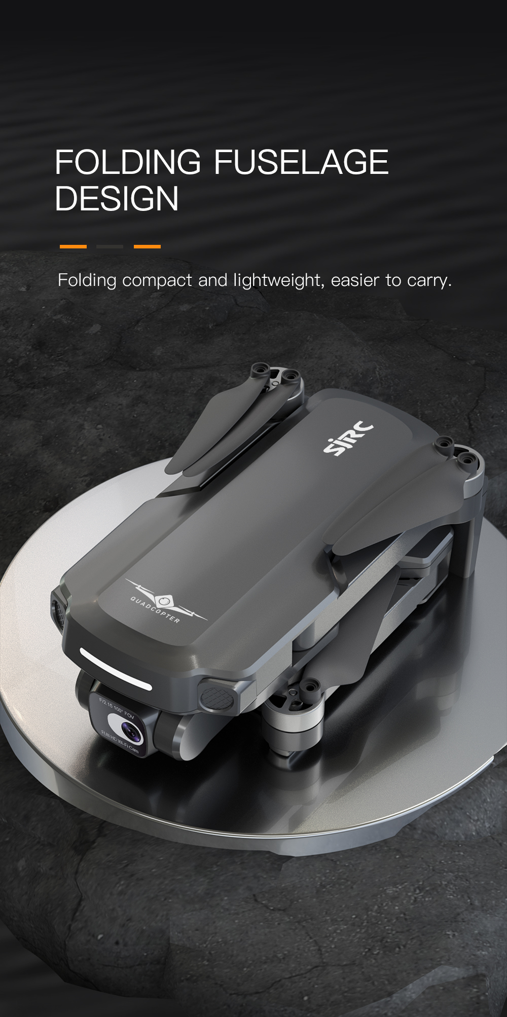 New Arrival SJRC F5S PRO+PRO Plus Drone With 30min flying time and 3.5km FPV Distance