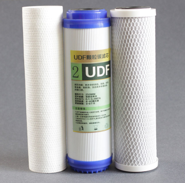 Three-Stage Water Purifier Filter System: PP, CTO, UDF