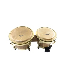 Professional and Beginner-Friendly Wooden and Metal Bongo Drums: Suitable for Adults, Children, and All Skill Levels with Adjustable Features