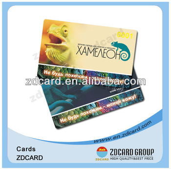 Customized size Plastic Card/ Customized size Plastic Card Printing / Customized size PVC Plastic Card