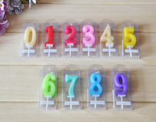 Many Colors cheaper Birthday Number Cake Candle