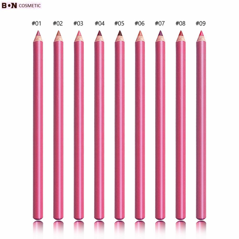 قلم تحديد الشفاه بعلامة تجارية خاصة بك 12 لون