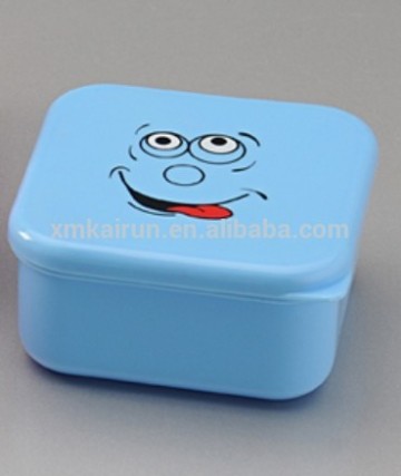 Colorful Printing leakproof bento lunch box/bento lunch box leakproof/square lunch box