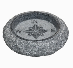 decorative stone bird basin