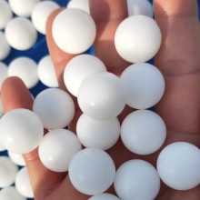 Polished PTFE Plastic Solid Ball