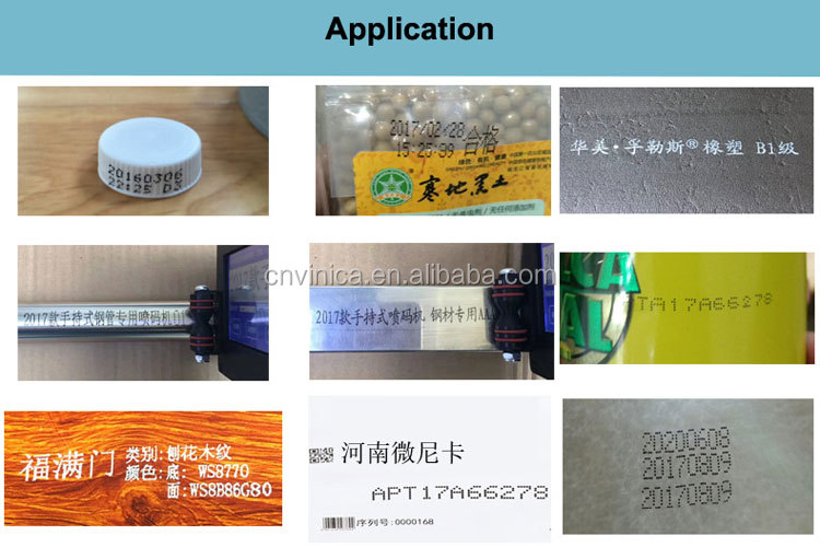 handheld bar code batch coding colour inkjet printer