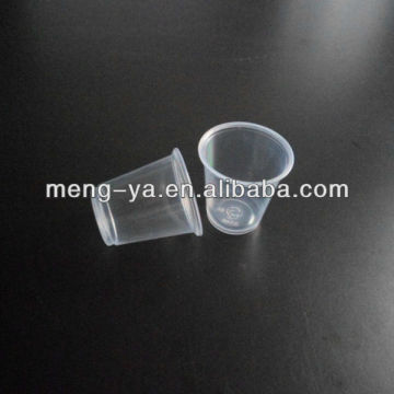 plastic tasting cup