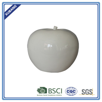 Poly resin Round apple decor figurine