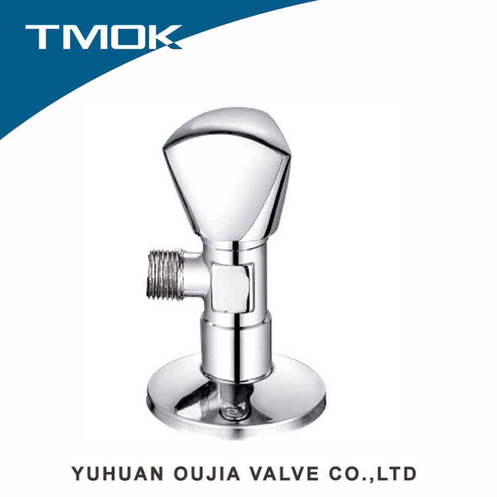 High Quality industrial toilet water inlet control brass angle valve for basin