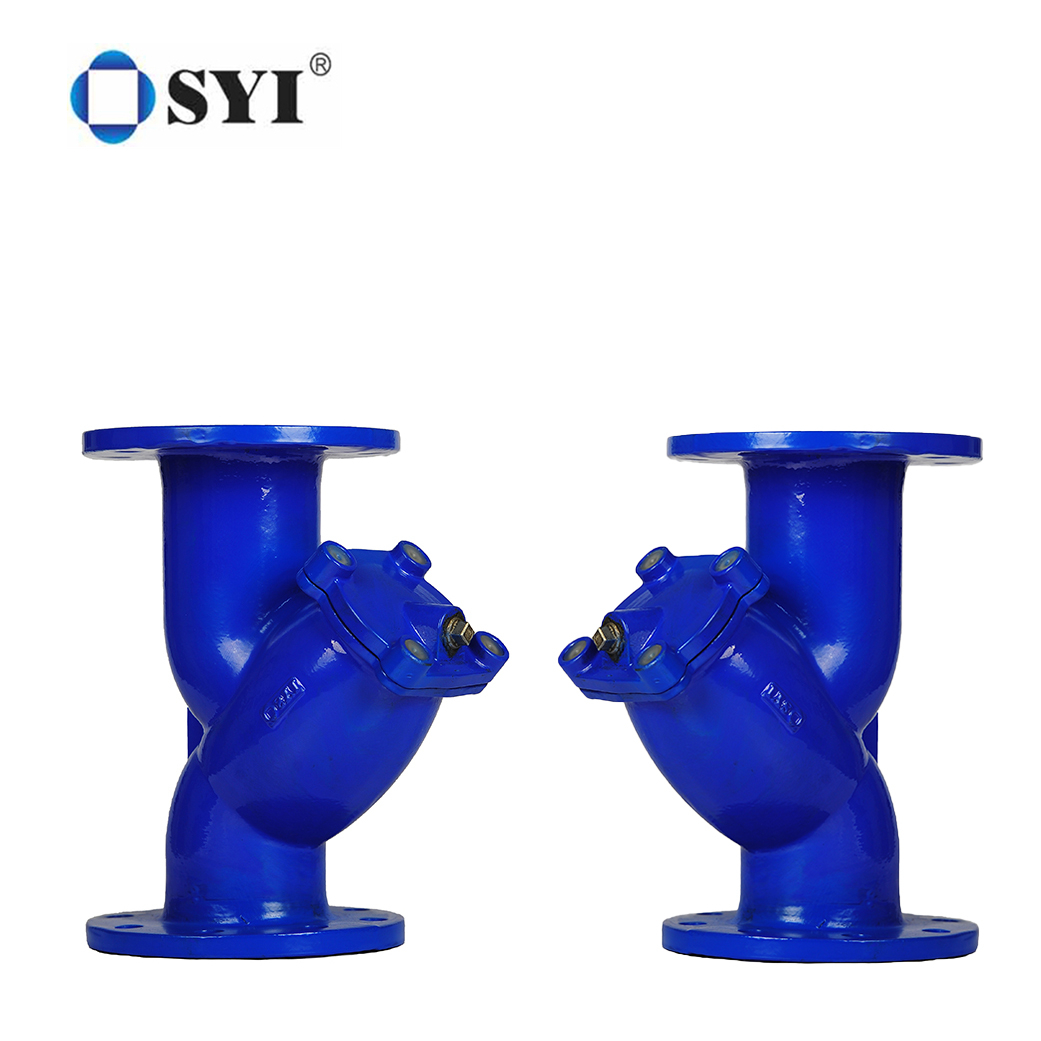 Ductile Cast Iron Flanged Y Strainer Valves DIN3202 F1 Standard Y Strainer