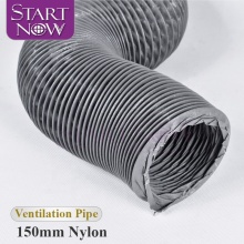 3m Lot Nylon Fabric Ventilation Pipe 150mm Flexible Exhaust Duct