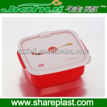 2013 plastic boxes with hinged lids