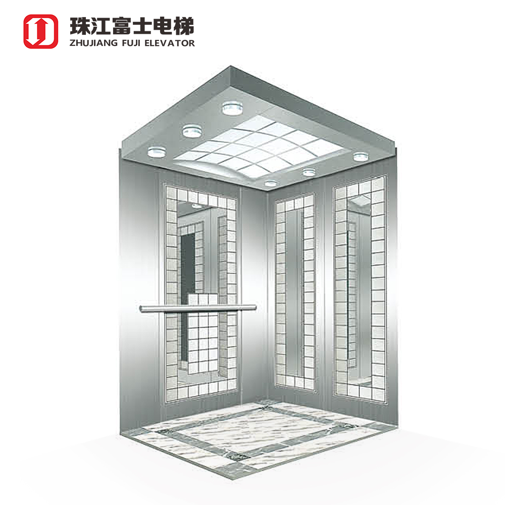 ZhuJiangFuJi Commercial Passenger Lifts Auto Door Passenger Elevator With Ce Certificate